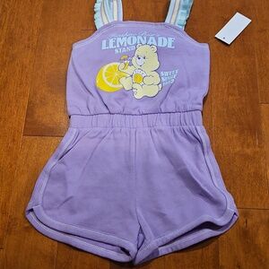 Nwt  Carebear  'Lemonade Stand' Romper
